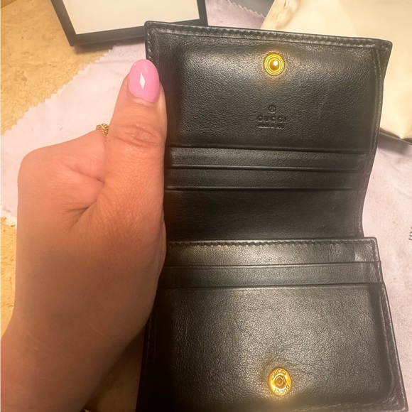 Gucci Marmont card case / Fold Wallet - Picture 3 of 14
